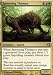 Magic the Gathering Shards of Alara - Sprouting Thrinax Uncommon Card 197/249