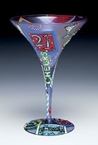 21 Martini Glass