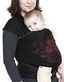 Moby Wrap Designs Baby Carrier, Tattoo Noir