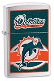 Zippo Lighter NFL MIAMI Dolphins, Brushed Chrome 41Tv0p4rh%2BL. SL160 Zippo Lighter NFL MIAMI Dolphins, Brushed Chrome