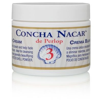 Concha Nacar de Perlop Natural Bleach Cream #3 Original Formula Facial Care Products
