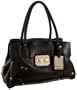 B. MAKOWSKY Classics Washington Satchel,Black,one size