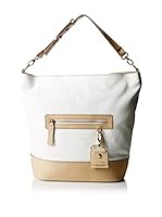 Francesco Biasia Bolso asa de mano Farringdon (Blanco / Beige)