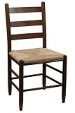 Boone Chair Rush Walnut