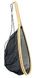 Frabill® Deluxe Wood Teardrop Trout Landing Net