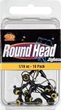 Apex - Round Head Jig 1/16 Oz Black Pack 10