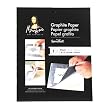 Speedball Mona Lisa 9-Inch-by-12-Inch Graphite Paper, Black