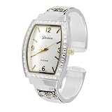 Geneva Platinum Ladies Rhinestone Watch by Geneva