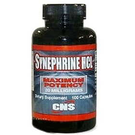 CNS Synephrine HCl Maximum Potency, 100 Capsules