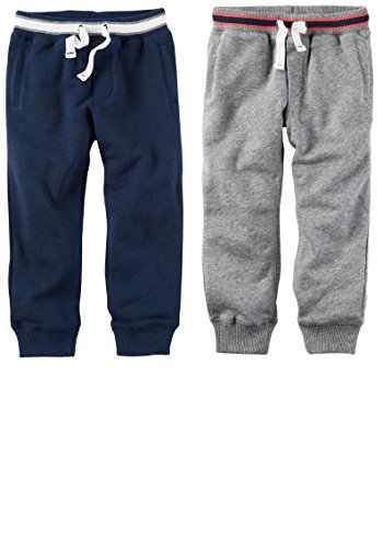 Carter's Toddler Boys 2 Pack French Terry Active Pants