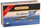 Pacific Crest Sardines in Water, 4.4 oz, 50 pk