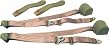 3 Point Retractable Tan Seat Belt (1 Belt)