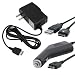 USB + CAR + WALL CHARGER FOR SAMSUNG R430 R451C DELVE R800