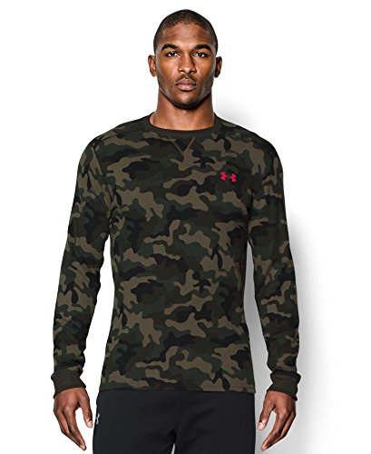 Under Armour Men's UA Amplify Camo Thermal Crew Large Rough