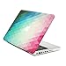 Unik Case Matte Rubberized Hard Cover for Macbook Pro 13-Inch - Green/Pink