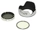 Photo : Professional Filter Kit (Polarizer & UV) with Lens Hood for Olympus FE-280 FE-270 FE-240 and FE-190