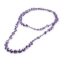 Children's Purple Shiny Long Necklace