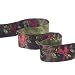 Wired Ribbon Brown Velvet with Cardinals. Polyester and Nylon 30 feet Garland