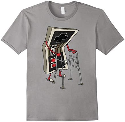 Men's Old Gamer T-Shirt XL Slate