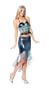 Sexy Adult Dark Mermaid Costume - Womens Medium