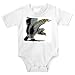 Onesie with flying, gray, turkey, vulture, scavenger, wings