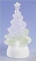 Pack of 3 Lighted LED Christmas Tree Swirl Snow-Blowing Glitterdomes