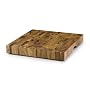 Paula Deen Signature Wood End Grain Chopping Board, Natural