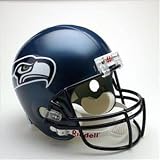 NFL Seattle Seahawks Deluxe Replica Football Helmet at Amazon.com