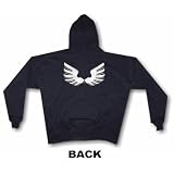 Gothic Angel Wings Mens Hoodie Sweat Shirt Small thru 4XL by 99volts.com