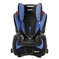 RECARO 6202.21005.66 - Young Sport - Autokindersitz Gruppe I, II und III (9-36 kg), von 9 Monaten bis ca. 12 Jahre, Farbe Mircofibre Black/Saphir