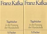 Tageb�cher in der Fassung der Handschrift, Textbd. u. Kommentarbd., 2 Bde.