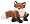 Webkinz Hm171 Fox Plush Stuffed Animal Image #1