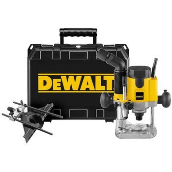DEWALT DW621K 2-Horsepower VS Electronic Plunge Router Kit with Carrying Case and Universal Edge Guide