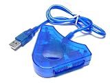 NEW Playstation 2 PS2 PSX PS1 DDR to USB PC Convert Adapter