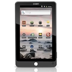 Coby Kyros MID7022 17,7 cm (7 Zoll) Tablet-PC (Kapazitives Touchscreen-Display, 1 GHz, 512 MB RAM, 4 GB Flash Speicher, Android) schwarz