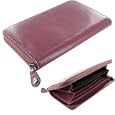 Malden Large Zipped Purse Vintage Pink - Filofax Ref:828058'