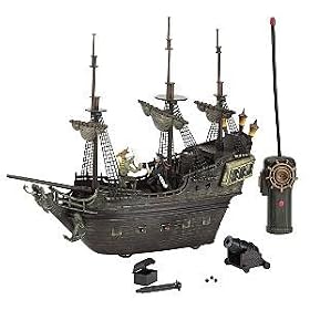 Pirates of the Caribbean: At World's End Black Pearl Remote Control Pirate Ship by Disney