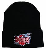 Vintage High-Bulk Houston Rockets Black Cuff Beanie