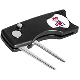 Mississippi Rebels NCAA Spring Action Divot Repair Tool w/ Ball Marker