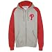 Philadelphia Phillies Classic Zip Full-Zip Hooded Sweatshirt (Large)