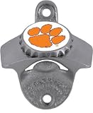 Clemson Tigers Wall Mounted Bottle Opener