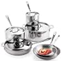 All-Clad Stainless Cookware Set - 10 pcs