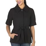 Merona Belted Jacket - Ebony