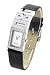 D&G Ladies Watch DW0505 With Silver Analogue Dial, Stainless Steel Stone Set Case with The D&G Logo and Black Leather Strap