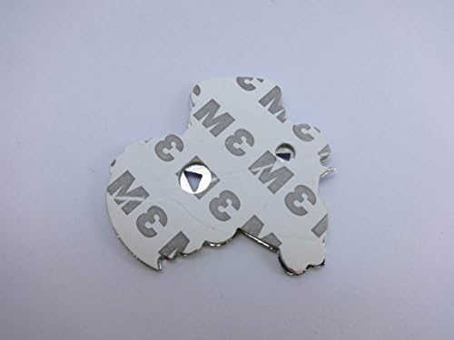 Black Non Shape Emblem Car Accessories 3M Adhesive Foreign Automotive Vehicle Symbol