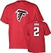 Search : Matt Ryan Atalanta Falcons Red Name & Number T-Shirt