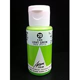 Aeroflash Color (Light Green E-020) 1 Bottle of 35ml From Holbein Japan