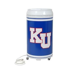 Coola Can Sports Refrigerator/Party Cooler- Kansas Jayhawks by 