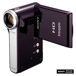Sony MHS-CM5 bloggie HD Video Camera Violet NEWEST MODEL