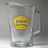 Personalized Yellow Tavern Beer Pitcher